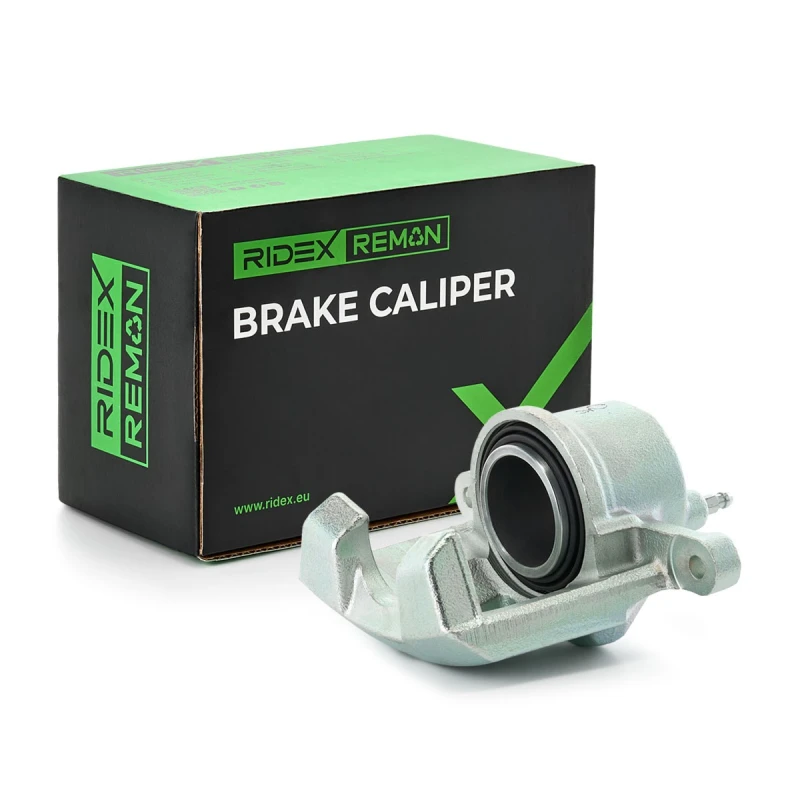 Image of RIDEX REMAN 78B2609R Brake caliper Front Axle Right Grey Cast Iron Brake Caliper (78)