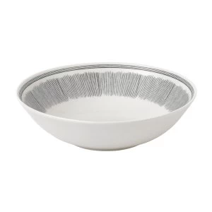 Image of Royal Doulton Ellen DeGeneres Charcoal Grey Serving Bowl Grey