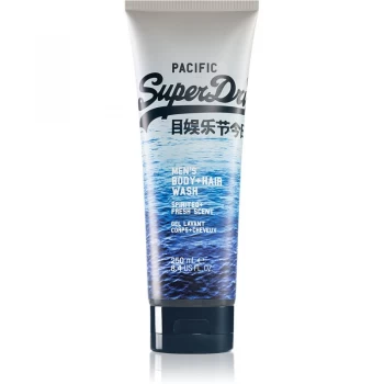 image of Superdry Pacific Hair + Body Wash 250ml