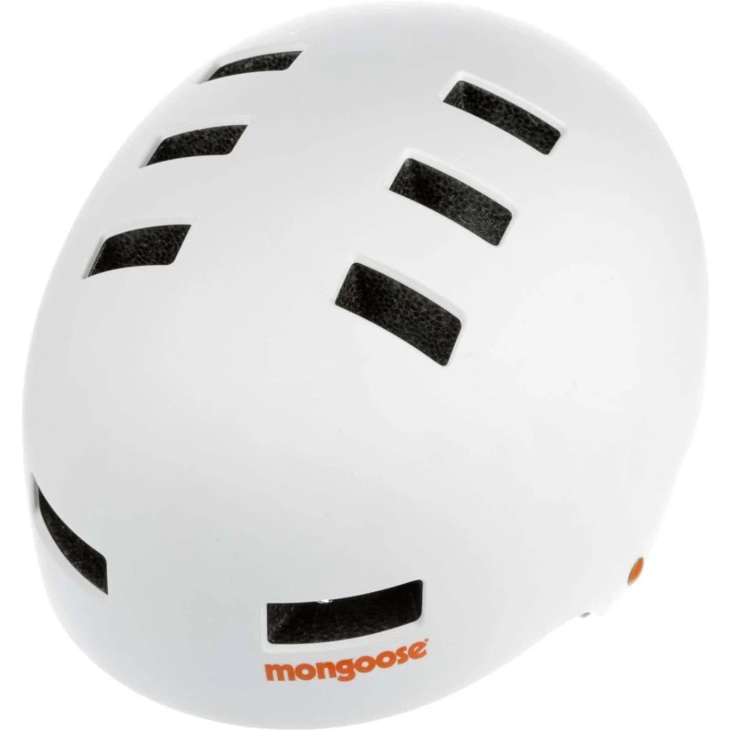 Image of Mongoose Skate Helmet - White White XL Boys