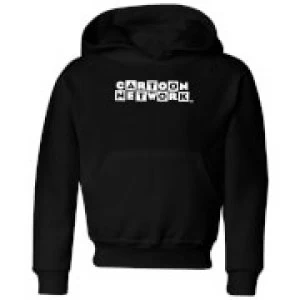 Image of Cartoon Network Logo Kids Hoodie - Black - 11-12 Years