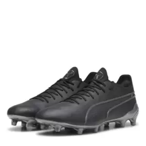 Image of Puma King Ultimate.1 Adults Firm Ground Football Boots - Black