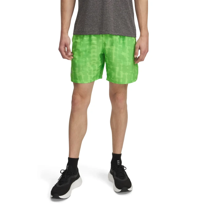 Image of Short Under Armour Launch 7" Vert Male S