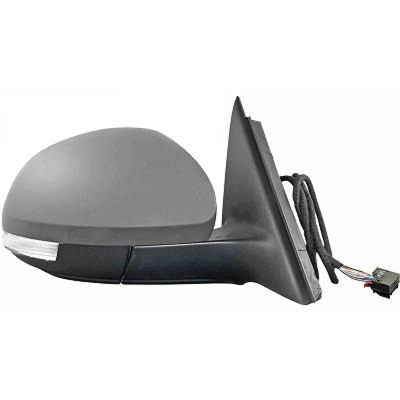Image of DIEDERICHS 7860226 Wing mirror Right, with memory, primed Outside Mirror (50)