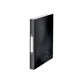 Image of WOW Ring Binder Polypropylene 25 MM, 2 Round Ring Mechanism A4. Black - Outer Carton of 10