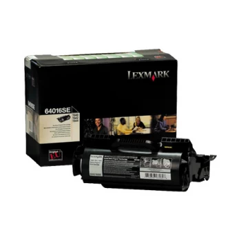 image of Lexmark 64016SE Black Laser Toner Ink Cartridge