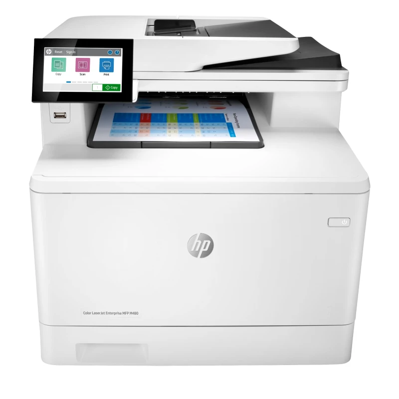 Image of HP Color LaserJet Enterprise LaserJet Enterprise M480f Multifunction C
