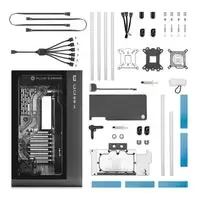 Image of EK Water Blocks Fluid Gaming Lian Li PC-011D Case, AMD Ryzen AM4, TUF RTX 3070 Barebones Kit