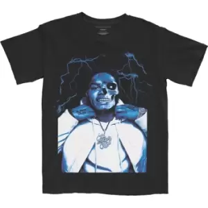 Image of NoCap - Half Skele Unisex XX-Large T-Shirt - Black