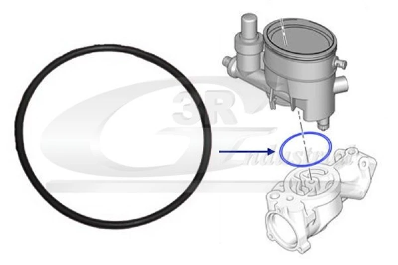 Image of 3RG Seal, fuel filter 3RG 83283