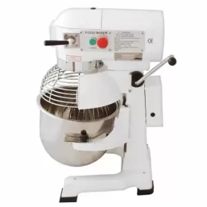 image of KUKoo 10625 Commercial Planetary 20L Food Mixer/Spiral Mixer - White