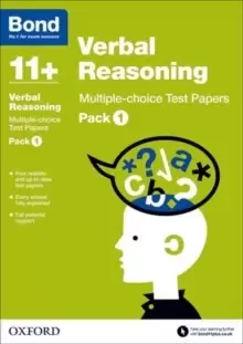 Image of Bond 11+: Verbal Reasoning: Multiple-choice Test Papers : Pack 1