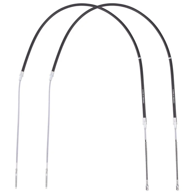 Image of RIDEX 124C1181 Brake Cable Rear, 1498/935+1498/935mm Cable,parking brake (124)