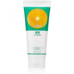 Image of Holika Holika Daily Fresh Citron Exfoliating Cleansing Foam for Oily and Combination Skin 150ml