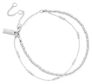 image of ChloBo SANMCTBB Mini Cute Triple Bobble Chain Anklet Jewellery