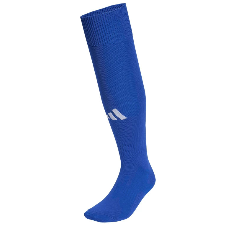 Image of adidas Santos Football Sock - Blue Blue 1 - 6