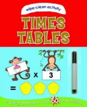 Image of Wipe Clean Times Tables Paperback