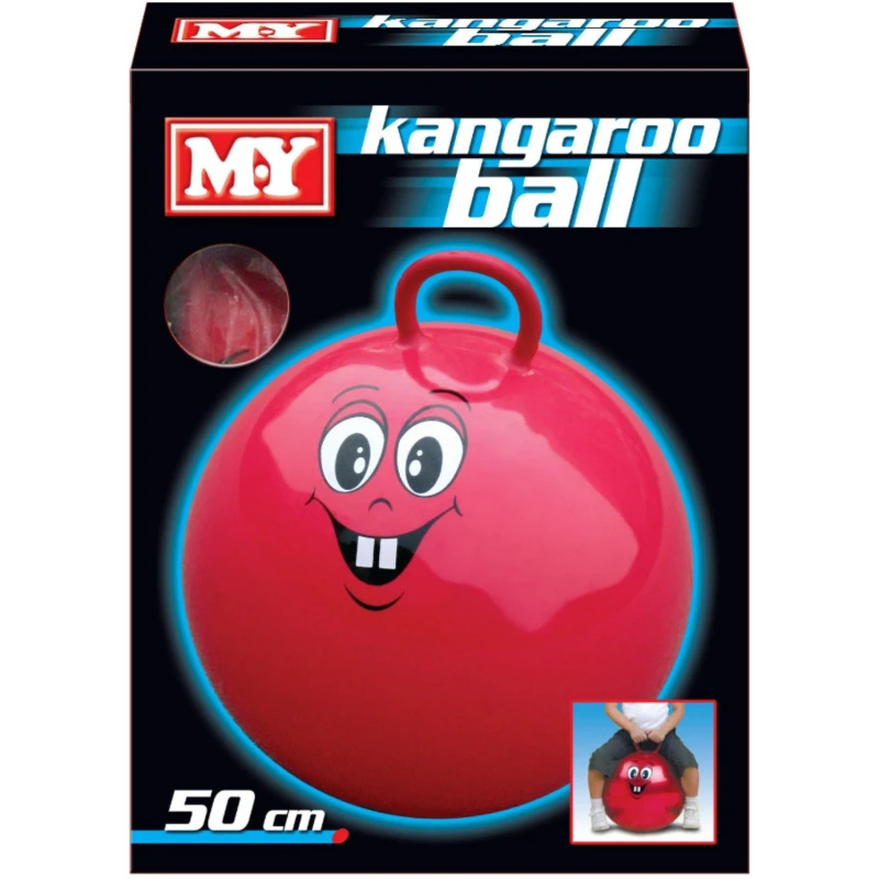 Image of 50cm Kids Kangaroo Space Hopper - Kangaroo Ball