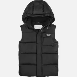 image of Calvin Klein Boys Hooded Puffer Shell Gilet