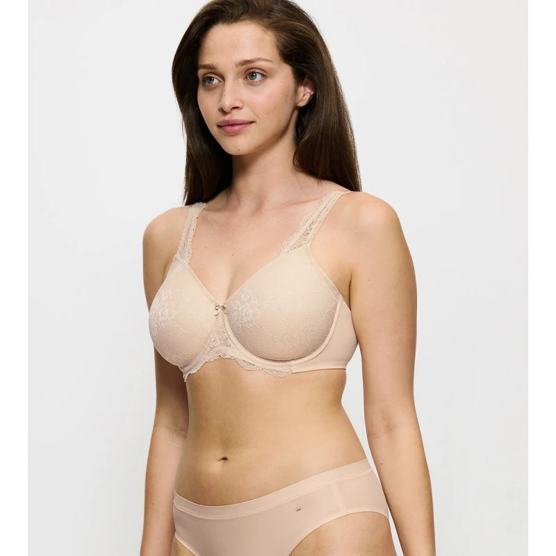 Image of Triumph Contouring Sensation Minimiser Bra skintone Polyamide 36C