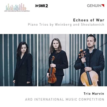 image of Trio Marvin - Echoes of War: Piano Trios By Weinberg and Shostakovich CD