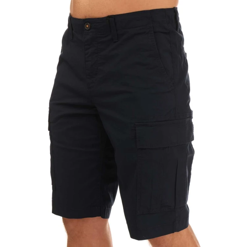 Image of Timberland Outdoor Poplin Cargo Shorts - Green Green 30