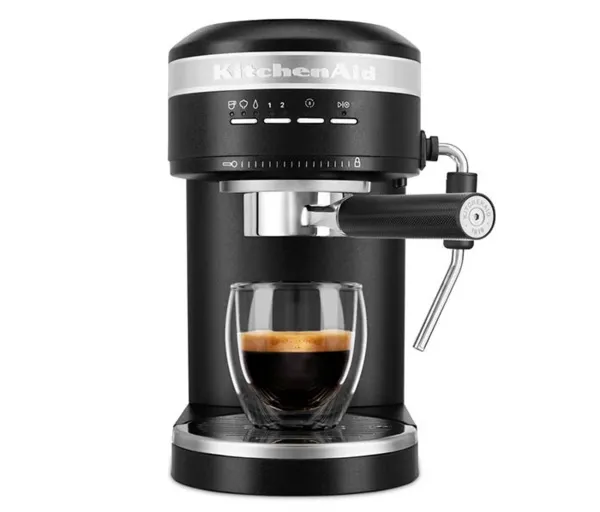 image of KitchenAid 5KES6503BBK Semi Auto Espresso Coffee Maker