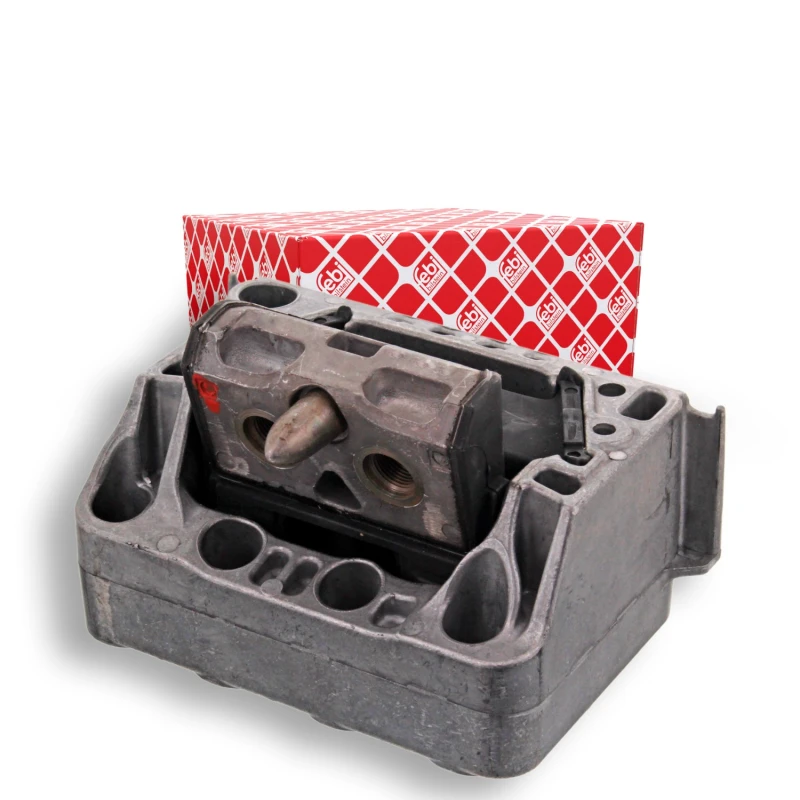 Image of FEBI BILSTEIN 101741 Engine mount both sides, Rubber-Metal Mount Engine Mounting (247)
