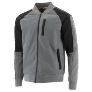 Image of Caterpillar Mens Trades Bomber Jacket (XL) (Shadow Grey/Black)