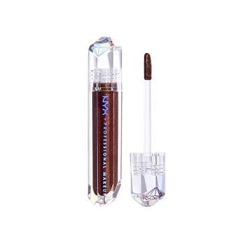 Image of Nyx Professional Makeup Frosted Lip Topper Left On Read