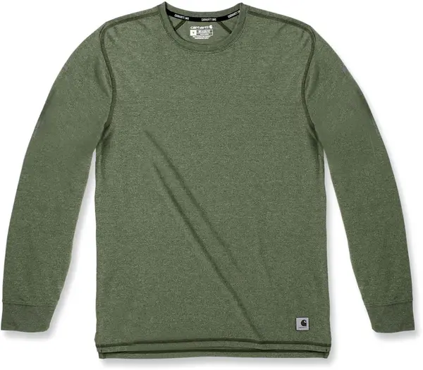 Image of Carhartt Lightweight Durable Relaxed Fit Longsleeve, green, Size S