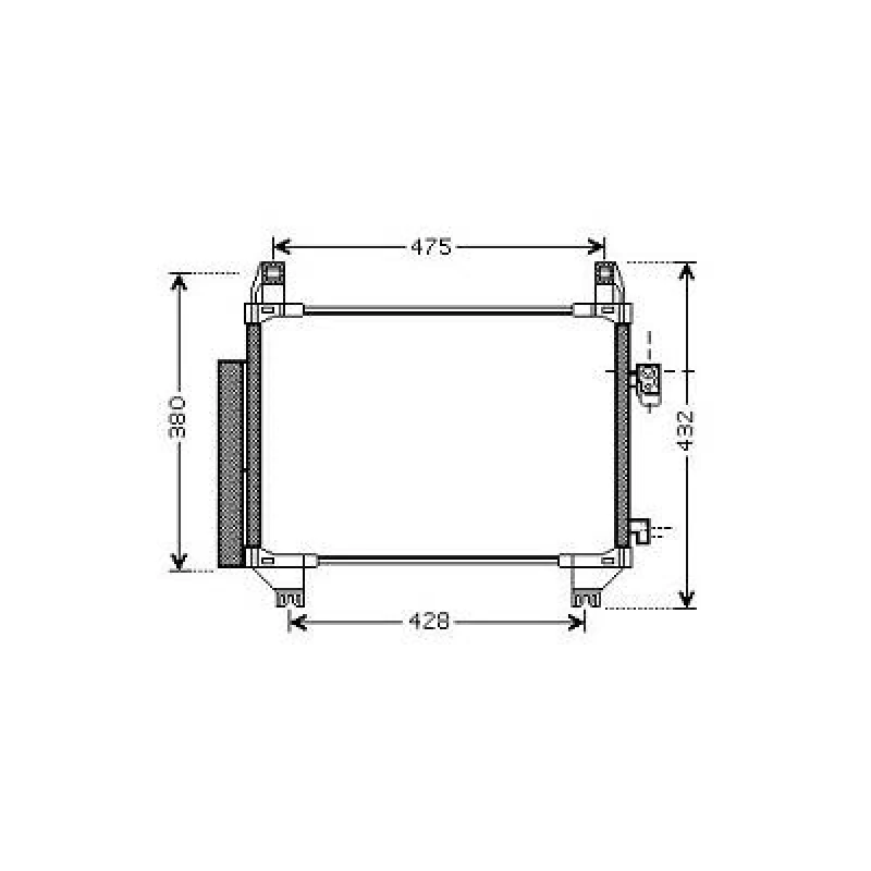 Image of Air conditioning condenser DIEDERICHS DCC1818