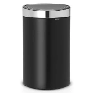 Image of Brabantia 40L Touch Bin - Matt Black