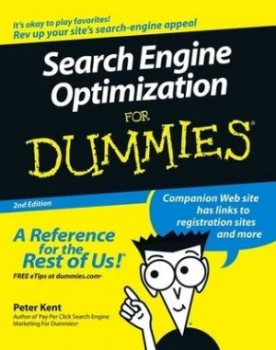 Image of Search Engine Optimization for Dummies by Peter Kent Book