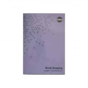 Image of RHINO A4 Bookkeeping Book 32 Pages 16 Leaf Ledger Ruling BKL-4
