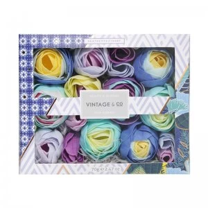 Image of Heathcote & Ivory Vintage & Co Soap Flower Gift Set 70g