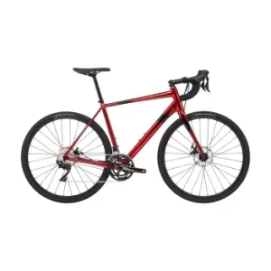 image of 2021 Cannondale Mens Synapse 105 Road Bike in Candy Red