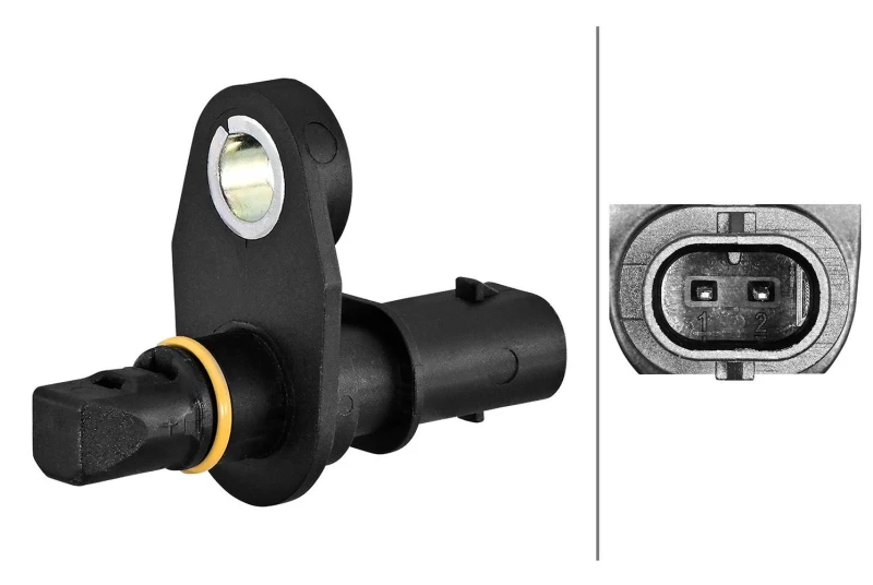 Image of HELLA ABS sensor HELLA 6PU 358 217-061