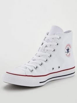 Image of Converse Chuck Taylor All Star Hi, White/White, Size 10.5, Men