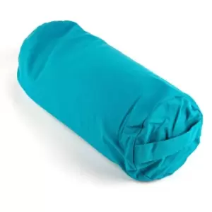 image of Myga Yoga Buckwheat Support Bolster Pillow - Turquoise