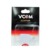 Image of VCOM USB 2.0 A (F) to PS2 (M) White Retail Packaged Converter Adapter