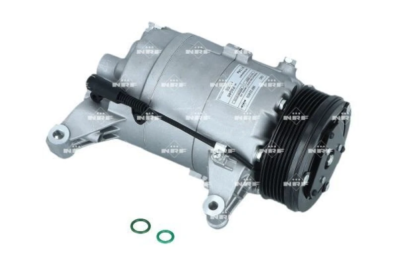 Image of NRF 32409 AC Compressor PAG 46, with PAG compressor oil, with gaskets/seals Compressor,air conditioning (447)