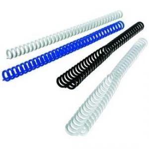 Image of Gbc 387333e 12mm Frosted Clickbind Rings