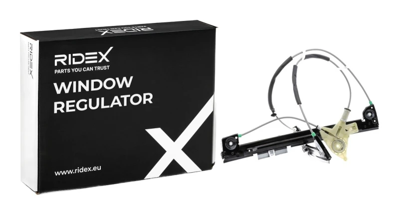 Image of RIDEX 1561W0194 Window regulator Left Front, Operating Mode: Electric, without electric motor Window Winder (1561)