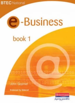 Image of Btec National E-Business by Mr John Goymer Book