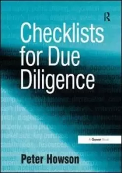 Image of Checklists for due diligence by Peter Howson