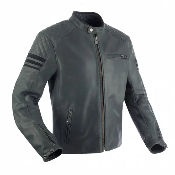 Image of Segura Track Jacket Gray Black Size XL