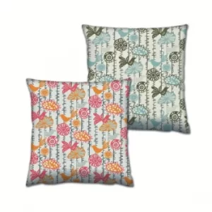 Image of AB-4603-4604 Multicolor Cushion Set (2 Pieces)