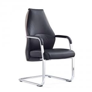 image of Adroit Mien Cantilever Chair Black and Mink Ref BR000212