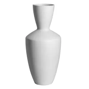 image of 45cm White Stone Vase